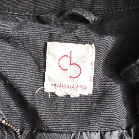 Black biker zipper jacket - Picture 3 of 4